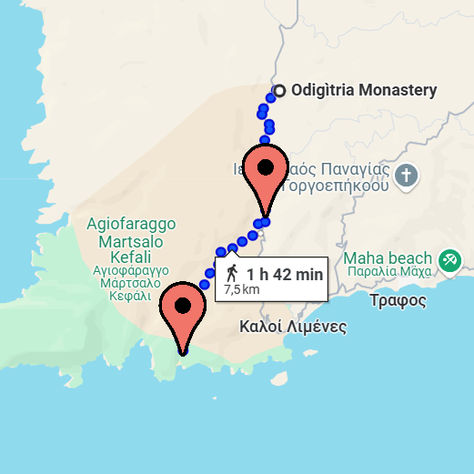 8 jours en crète avec mon paddle