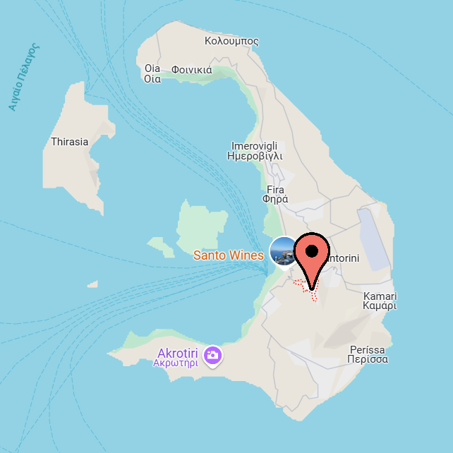 Grèce Santorin Fira Oia Baie d'Ammoudi Pyrgos Callistis Cape Columbo