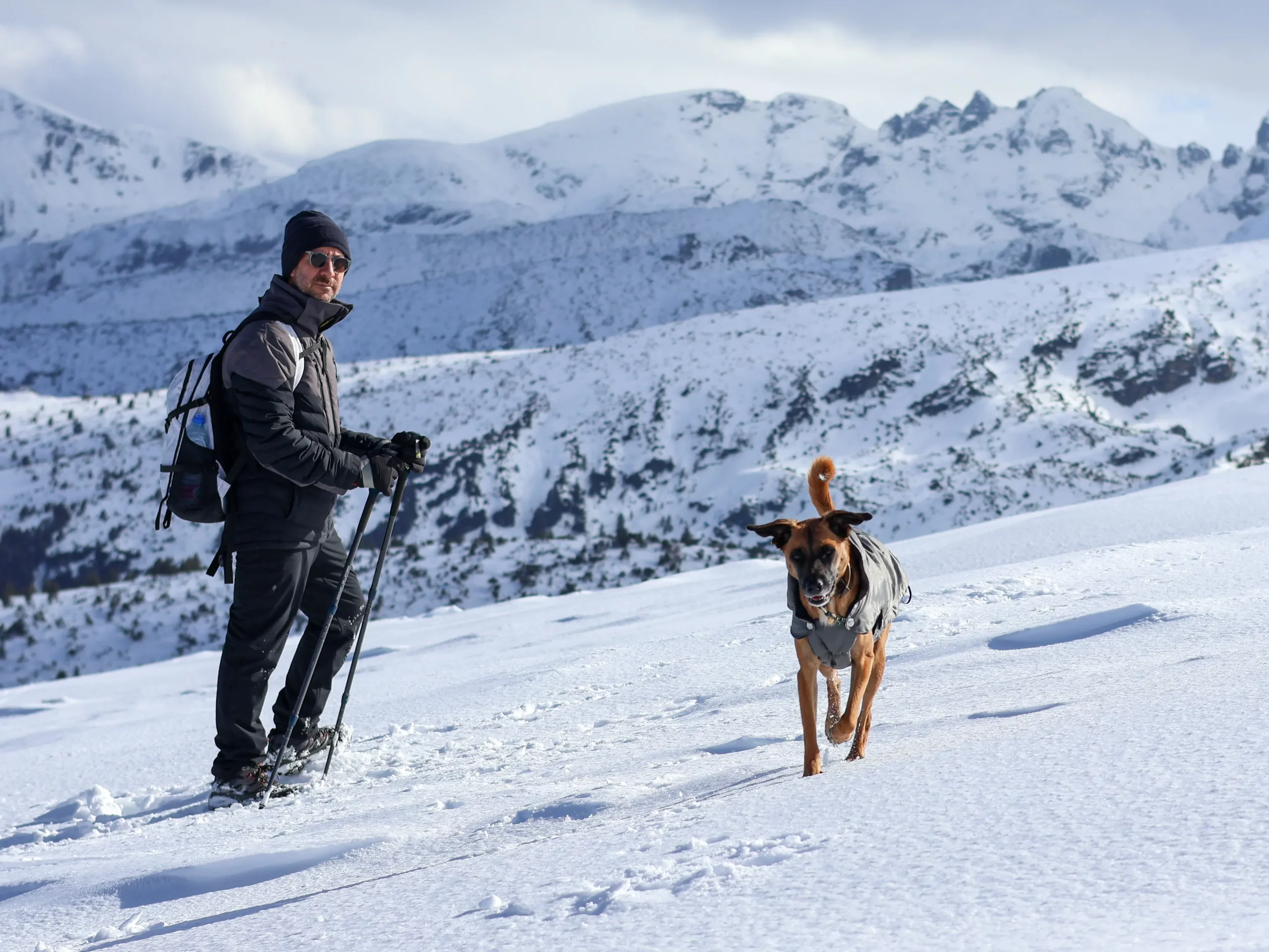 Randonnées en Bulgarie 7 lacs devin belogradchick prendre l'avion voyage avec son chien